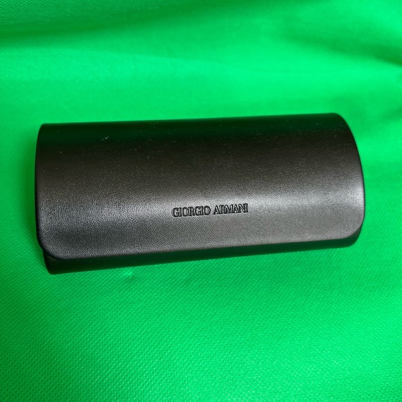 Giorgio Armani Dark Brown Sunglasses Case - Picture 1 of 11